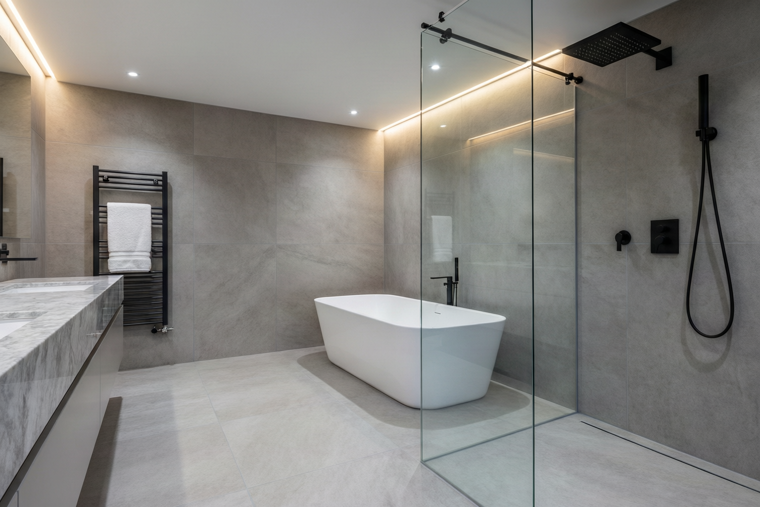Bathroom Renovations by ARZ Construction in Croydon